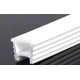 Siliconenprofiel 13x11 voor infrezen - Per meter, gatmaat 10x10mm, geschikt voor 5-8mm brede LED strip