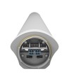 Limea Vario waterdicht 1500mm 30/40/50W - CCT 230V, 120°, IP65, IK08, wit
