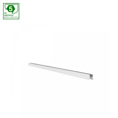 1000mm Slim Track voor Systeem SHIFT, 48V - Wit, aluminium, IP20, 5 jaar garantie