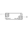Lifud 20W / 400-550mA dimbare LED driver - 25-40V, Triac fase-afsnijding, flicker free