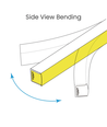 11W/m 10x10 Neon Flex LED-strip - 24V DC, IP67, Prijs per meter