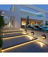 11W/m 10x10 Neon Flex LED-strip - 24V DC, IP67, Prijs per meter