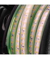 25m Zelflichtgevende werklamp 230V LED-strip op haspel - IP67, 180 LED/m, 11W/m, 1000 lm/m, 4000K