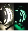 25m Zelflichtgevende werklamp 230V LED-strip op haspel - IP67, 180 LED/m, 11W/m, 1000 lm/m, 4000K