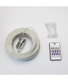 5m RGBIC Neon Flex complete set 7x14 neonflex - USB, Bluetooth app, afstandsbediening