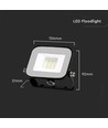 10W LED-breedstraler - Samsung LED-chip, werklamp, buiten