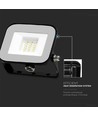10W LED-breedstraler - Samsung LED-chip, werklamp, buiten