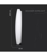 18W LED plafondlamp - CCT, 3 lichtkleuren, Ø31cm