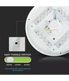 18W LED plafondlamp - CCT, 3 lichtkleuren, Ø31cm