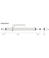 LEDlife 50W Philips LED groeilamp - 112,5 cm, RA95, volledig spectrum, IK05, IP65
