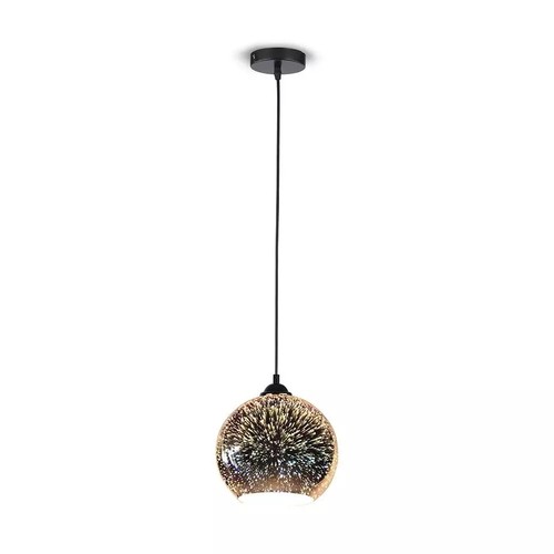 V-Tac 3D glazen hanglamp - Ø15 cm, E27