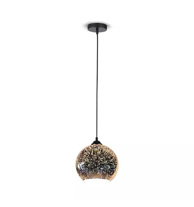 V-Tac 3D glazen hanglamp - Ø15 cm, E27