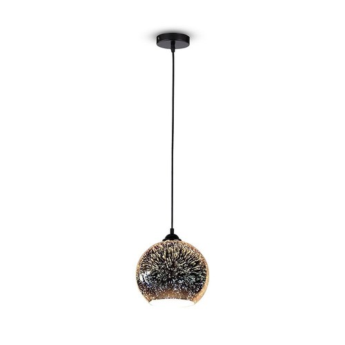 V-Tac 3D glazen hanglamp - Ø20 cm, E27