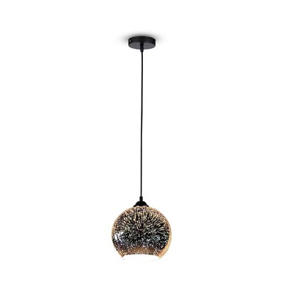 V-Tac 3D glazen hanglamp - Ø25 cm, E27