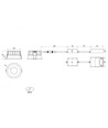 D7 LED Inbouwspot van 7W in DimTone, 630Lm, Ra98 - Wit