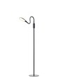 Mamba LED Vloerlamp 5,5W Met Touch Dimmer Zwart - Nielsen Light