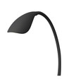 Mamba LED Vloerlamp 5,5W Met Touch Dimmer Zwart - Nielsen Light
