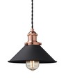 NEKSØ Hanglamp E27 in Koper/Zwart - Nielsen Light