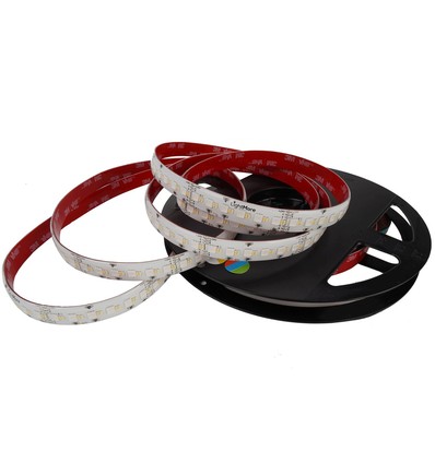 LightMore LED Strip 24V, 24W/m in RGB+2200K-6500K, Ra95, IP20 - 5 meter