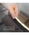5m 17W/m LED-strip - 24V DC, IP20, 150lm/W, 238 LEDs per meter