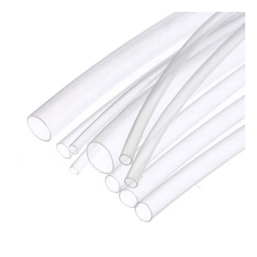 Ø5 mm krimpkous - 1 stuk, 50 cm, Transparant