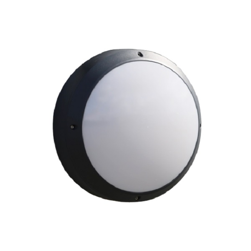 Fuldmåne Met Sensor LED 13W 230V - Antraciet