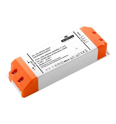Snappy Dimbare LED Driver 12V (Triac Dim) - MAX 150W