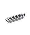 GRID - Model L - Inbouw Grid 47x45x147 mm, 13W, 45 graden, Wit, Zonder Lichtbron