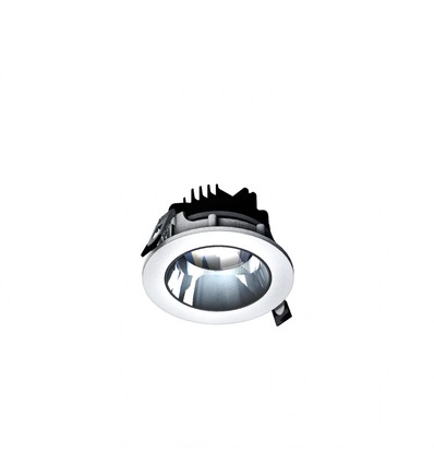 Model S Inbouwspot Verstelbare Richting 8W - 30°, 95x45 mm, Wit, Zonder Lichtbron