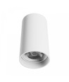 GU10 opbouwspot - Wit, Ø5,5cm, hoogte 10cm, aluminium, IP20 binnen, zonder lichtbron
