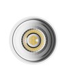 GU10 opbouwspot - Wit, Ø5,5cm, hoogte 10cm, aluminium, IP20 binnen, zonder lichtbron