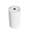 GU10 opbouwspot - Wit, Ø5,5cm, hoogte 10cm, aluminium, IP20 binnen, zonder lichtbron