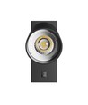 GU10 wandlamp met schakelaar en flexarm - Zwart