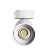GU10 Wand/plafond gemonteerde spot - Wit, opbouw, IP20, zonder lichtbron