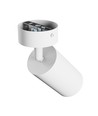 GU10 Wand/plafond gemonteerde spot - Wit, opbouw, IP20, zonder lichtbron