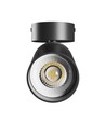 GU10 Wand-/plafondspot - Zwart, opbouw, IP20, zonder lichtbron