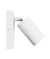 Squalla Variosa GU10 - schakelaar, wandlamp, zonder lichtbron, 230V, IP20, 55x100mm, wit, rond