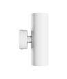 Squalla Variosa Tubo 2xGU10 - Wandlamp zonder lichtbron, 230V, IP20, 55x160x90mm, wit, rond