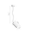 GU10 Wand-/plafondspot - wit, IP20, zonder lichtbron