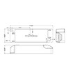 Lifud 20W / 250-500mA DALI dimbare LED driver - 9-42V, Push dim en DALI, flicker free