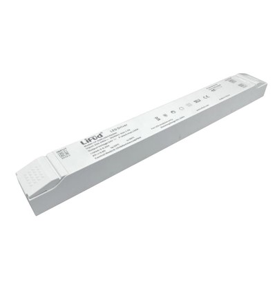 Lifud 150W / 24V DC dimbare voeding - 6.25A, IP20, Triac dimbaar, flicker free