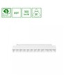 12W GRID S spanningsrail spot voor System Shift 48V - 48V, CCT, RA90, UGR19, 35-40°, 5 jaar garantie