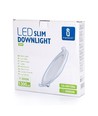 Aigostar E5 Slim LED Downlight Spot 18W, Ø220 in 3000K, 230V in Wit