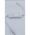 Stekker voor 230V LED-strip (Type X-2) - Flikkervrij, incl. eindkap, niet dimbaar, 230V