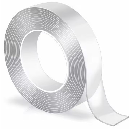 Nano dubbelzijdig plakband - 10 mm breed, 5 m rol