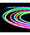 2,5m RGBIC Neon Flex complete set - USB, Bluetooth app, afstandsbediening, incl. montage, 7x15 neonflex