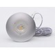 2,5W Ø6,8cm Cabi68 meubelspot RA91 - 12V DC, zaaggat: Ø5,5 cm, afmetingen: Ø6,8 cm, geborsteld staal