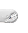 8W LED Technic wandlamp - IP54, IK10, ovaal, wit, incl. lichtbron