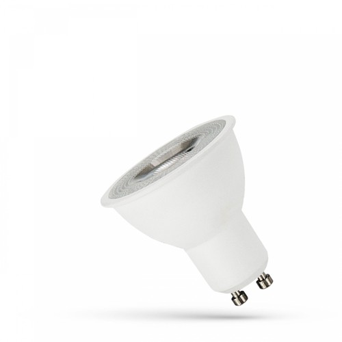 GU10 4W LED-lamp - 55°, warm wit, met lens