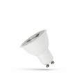 GU10 4W LED-lamp - 55°, warm wit, met lens